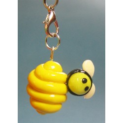 Bee & Beehive Charm